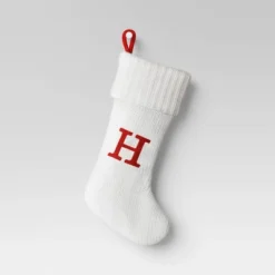 Knit Monogram Christmas Stocking White - Wondershop™ 29 Knit Monogram Christmas Stocking White - Wondershop™ -Wondershop Shop GUEST 0000446e 449e 49b8 8467 36c1c2c81ca9
