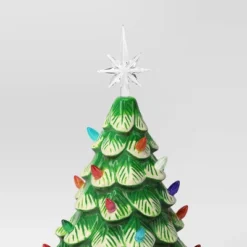 14.5" Battery Operated Lit Ceramic Christmas Tree - Wondershop™ -Wondershop Shop GUEST 05c42fc8 a7f4 42b5 9806 3b7e49e85cc3