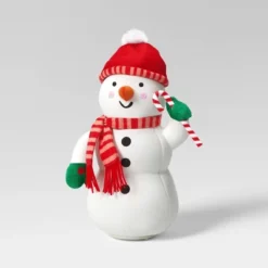 12.5" Battery Operated Animated Plush Snowman Figurine - Wondershop™ White -Wondershop Shop GUEST 0b374cb7 2dfb 4889 b4f3 97c34e7fa194
