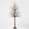 6ft Faux Bark Twig Tree Christmas LED Novelty Sculpture Twinkle Lights Warm White - Wondershop™