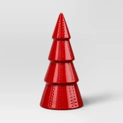 10" Ceramic Tree Shaped Christmas Decor - Wondershop™ -Wondershop Shop GUEST 1545e160 b8f7 4029 8e8e 5d22f2afc04a