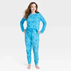 Women's Hanukkah Matching Family Pajama Set - Blue 6 Women's Hanukkah Matching Family Pajama Set - Blue -Wondershop Shop GUEST 232d040f 826d 42d0 8fc9 3078d94db937