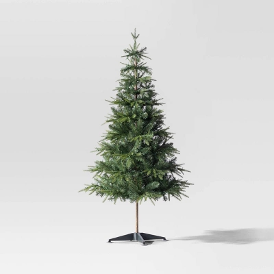 5.5' Pre-Lit Indexed Balsam Fir Artificial Christmas Tree With Twinkling White LED Lights - Wondershop™ 2 5.5' Pre-Lit Indexed Balsam Fir Artificial Christmas Tree With Twinkling White LED Lights - Wondershop™ - Image 2