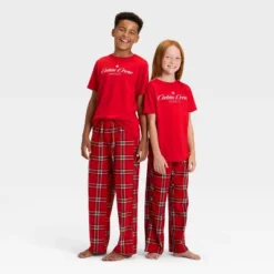 Kids' "Cabin Crew" Short Sleeve Holiday Matching Family Pajama Shirt - Wondershop™ Red 7 Kids' "Cabin Crew" Short Sleeve Holiday Matching Family Pajama Shirt - Wondershop™ Red -Wondershop Shop GUEST 28f0e2af f72e 42f4 9932 9bfe2c724773