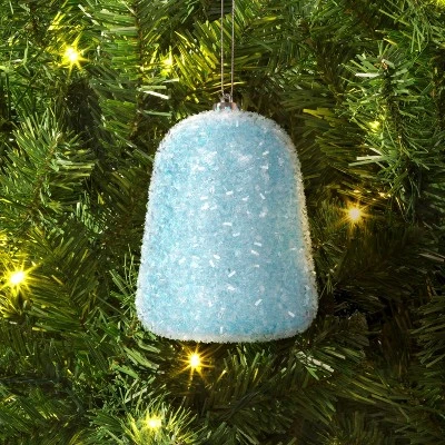 Christmas Blue Gumdrop Ornament - Wondershop™ 1 Christmas Blue Gumdrop Ornament - Wondershop™