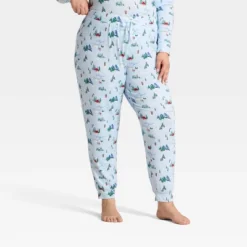 Women's "Tis The Ski-son!" Cozy Knit Holiday Matching Family Pajama Pants - Wondershop™ Blue -Wondershop Shop GUEST 3241ad11 69f9 49c7 946e 89476b1648dc