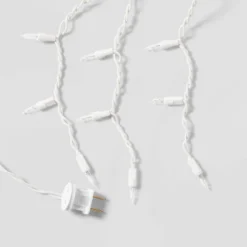 300ct High Density Christmas Icicle Lights Clear With White Wire - Wondershop™: Indoor/Outdoor, Incandescent -Wondershop Shop GUEST 34f6fd51 eb19 4ef8 bfa7 cd50a0f9d9d0