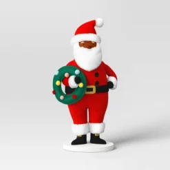 22" Fabric Santa Sculpture Holding Wreath - Wondershop™ Red/White 5 22" Fabric Santa Sculpture Holding Wreath - Wondershop™ Red/White -Wondershop Shop GUEST 37597653 35cb 4d75 aed0 b085fa7c2499