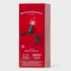 50ct Incandescent Mini Christmas String Lights With Green Wire - Wondershop™ -Wondershop Shop GUEST 38b51cdd cdea 43cb baf4 5951a98929f1