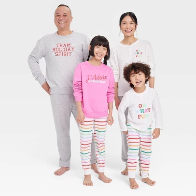 Women's Oh What Fun Matching Family Thermal Pajama Top - Wondershop™ White 3 Women's Oh What Fun Matching Family Thermal Pajama Top - Wondershop™ White - Image 3