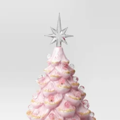 14" Christmas Vintage Pink With Gold Foil Ceramic Tree - Wondershop™ 5 14" Christmas Vintage Pink With Gold Foil Ceramic Tree - Wondershop™ -Wondershop Shop GUEST 3f553cf4 f9ee 4ebe 8be1 557d4c310898