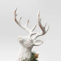 18" Standing Reindeer Animal Sculpture - Wondershop™ White -Wondershop Shop GUEST 4003e19a 9d46 47f3 ab89 3d1ef750590c