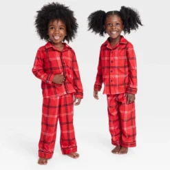 Toddler Plaid Matching Family Pajama Set - Wondershop™ Red -Wondershop Shop GUEST 438565ef 3cf3 4325 b64d 53bf3dc6c54a