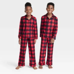 Kids' Buffalo Check Matching Family Pajama Set - Wondershop™ Red -Wondershop Shop GUEST 475d4c3f d4c6 40b4 a361 833533c84e3d