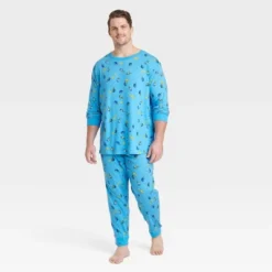 Men's Hanukkah Matching Family Pajama Set - Blue 7 Men's Hanukkah Matching Family Pajama Set - Blue -Wondershop Shop GUEST 49ebc255 24e2 453e bf17 9d7435bf335d