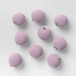 9ct 80mm Christmas Flocked Ball Ornament Set - Wondershop™ 20 9ct 80mm Christmas Flocked Ball Ornament Set - Wondershop™ -Wondershop Shop GUEST 4ac453ed 8da5 45a2 a4e5 e744b3e245cb