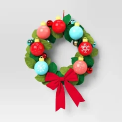 14.5" Pre-lit Battery Operated Christmas Novelty Wreath Green - Wondershop™ -Wondershop Shop GUEST 4d5e737b fc91 402c ba2c 18db1320dfed