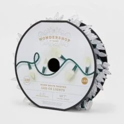 150ct LED C6 Faceted Christmas String Lights Warm White With Green Wire - Wondershop™ 6 150ct LED C6 Faceted Christmas String Lights Warm White With Green Wire - Wondershop™ -Wondershop Shop GUEST 4e8a973f 4069 4103 953f ada47226f55f