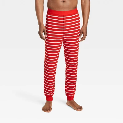 Men's Striped Matching Family Thermal Pajama Pants - Wondershop™ Red 4 Men's Striped Matching Family Thermal Pajama Pants - Wondershop™ Red - Image 4