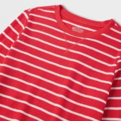 Kids' Striped Matching Family Thermal Pajama Set - Wondershop™ Red -Wondershop Shop GUEST 57d6253a 78f2 4138 9394 44199c64b2c6