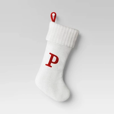 Knit Monogram Christmas Stocking White - Wondershop™ 18 Knit Monogram Christmas Stocking White - Wondershop™ - Image 18