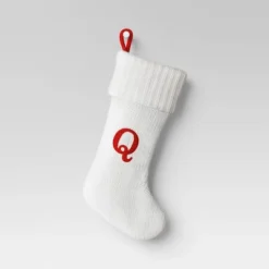 Knit Monogram Christmas Stocking White - Wondershop™ 38 Knit Monogram Christmas Stocking White - Wondershop™ -Wondershop Shop GUEST 59f014a5 508e 4532 bdc8 9a4dc12ae57e