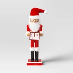 Santa Countdown Nutcracker Figure - Wondershop™ -Wondershop Shop GUEST 5a43e228 9375 492f 8c9a ea3070fe672a