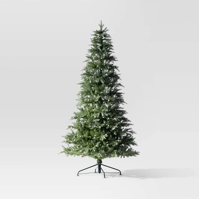7.5' Pre-Lit LED Balsam Fir Artficial Christmas Tree With Color Changing, Flashing, Fading Lighting Effects - Wondershop™ 2 7.5' Pre-Lit LED Balsam Fir Artficial Christmas Tree With Color Changing, Flashing, Fading Lighting Effects - Wondershop™ - Image 2
