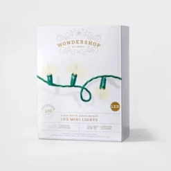 100ct LED Super Bright Mini Christmas String Lights Warm White With Green Wire - Wondershop™ -Wondershop Shop GUEST 609b09d7 45e1 4f97 9a01 2e0c115be5b0