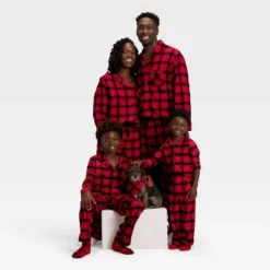 Women's Plaid Microfleece Holiday Matching Family Pajama Pants - Wondershop™ Red/Black 7 Women's Plaid Microfleece Holiday Matching Family Pajama Pants - Wondershop™ Red/Black -Wondershop Shop GUEST 65681f04 b1ff 4eae 861d 21709c8e84b8 4