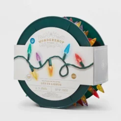 150ct LED C6 Faceted Christmas String Lights Spool Multicolor With Green Wire - Wondershop™ -Wondershop Shop GUEST 6cc0fe1c c458 4d3c 927e 0b8622767b1c