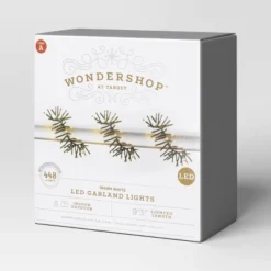 448ct LED Christmas Mini String Lights Garland Warm White Black Wire - Wondershop™ -Wondershop Shop GUEST 703446f4 4acf 4cdb b308 90f0a404594f