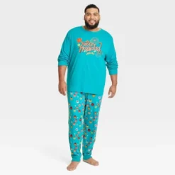 Men's Feliz Navidad Matching Family Pajama Set - Wondershop™ With Dia Pacheco Blue -Wondershop Shop GUEST 71dee296 9af6 401c bf54 0a9d18691d67