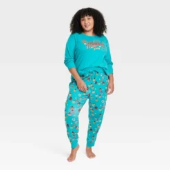 Women's Feliz Navidad Matching Family Pajama Set - Wondershop™ With Dia Pacheco Blue 7 Women's Feliz Navidad Matching Family Pajama Set - Wondershop™ With Dia Pacheco Blue -Wondershop Shop GUEST 72896aed fc7f 4091 be15 2c996c0e5337