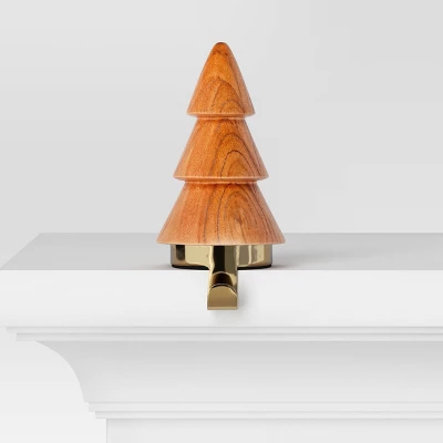 Christmas Wood Tree Stocking Holder - Wondershop™ 5 Christmas Wood Tree Stocking Holder - Wondershop™ - Image 5