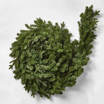 18ft Pre-lit Natural Artificial Christmas Garland Clear Lights - Wondershop™ 1 18ft Pre-lit Natural Artificial Christmas Garland Clear Lights - Wondershop™