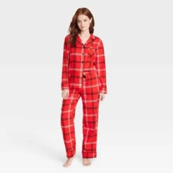 Women's Plaid Flannel Matching Family Pajama Set - Wondershop™ Red 6 Women's Plaid Flannel Matching Family Pajama Set - Wondershop™ Red -Wondershop Shop GUEST 816a4552 ff20 4822 8528 5aebe5e5a08b