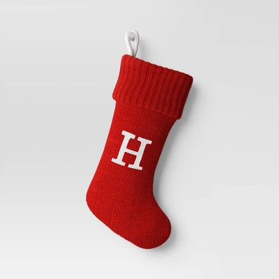 Knit Monogram Christmas Stocking Red - Wondershop™ 10 Knit Monogram Christmas Stocking Red - Wondershop™ - Image 10