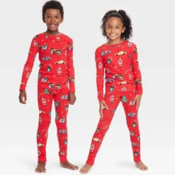 Kids' Holiday City Matching Family Pajama Set - Wondershop™ With Frances Marina Smith Red -Wondershop Shop GUEST 82c7d291 8052 45c0 a16b 51cf07e5e1b5