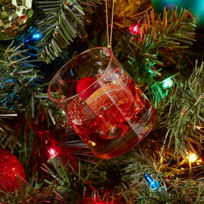 Old Fashioned Cocktail Christmas Tree Ornament - Wondershop™ 1 Old Fashioned Cocktail Christmas Tree Ornament - Wondershop™