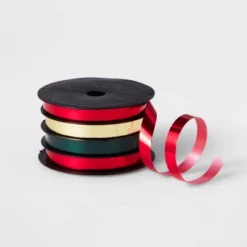 3/8" Christmas Curl Ribbon 72' - Wondershop™ -Wondershop Shop GUEST 8525b7cc 3bb7 401d 82fc 51d4b4e376ad