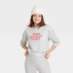 Women's Team Holiday Spirit Matching Family Sweatshirt - Wondershop™ Gray 8 Women's Team Holiday Spirit Matching Family Sweatshirt - Wondershop™ Gray -Wondershop Shop GUEST 8530ee98 d32e 4818 96fc 6fa06cf49fb2
