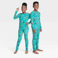 Kids' Feliz Navidad Matching Family Pajama Set - Wondershop™ With Dia Pacheco Blue -Wondershop Shop GUEST 8decffbd d331 4a4a 913b d26fc36f4e04