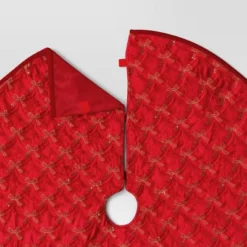48" Christmas Embroidered Bow Velvet Tree Skirt Red - Wondershop™ -Wondershop Shop GUEST 8f2b466c 3325 4c6c bd70 d84fd10cf88a