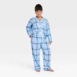 Women's Plaid Flannel Matching Family Pajama Set - Wondershop™ Blue -Wondershop Shop GUEST a1c6f626 2f70 4a9e aec4 87ad7d24659a