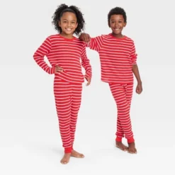 Kids' Striped Matching Family Thermal Pajama Set - Wondershop™ Red -Wondershop Shop GUEST a4089d0a 181c 4221 aa30 b12b83c1695f