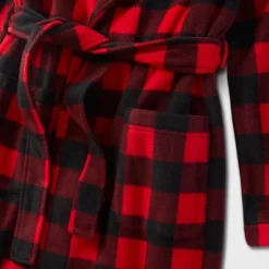 Kids' Buffalo Check Matching Family Robe - Wondershop™ Red -Wondershop Shop GUEST a77639ff 5ecd 42e1 87f6 8d4f80dc6e05