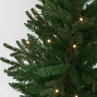 2pc 3' Pre-Lit Potted Balsam Fir Artificial Christmas Trees Warm LED White Lights - Wondershop™ 3 2pc 3' Pre-Lit Potted Balsam Fir Artificial Christmas Trees Warm LED White Lights - Wondershop™ - Image 3