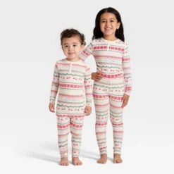 Toddler "Let It Snow" Fair Isle Cozy Knit Long Sleeve Shirt And Pants Holiday Matching Family Pajama Set - Wondershop™ Cream 9 Toddler "Let It Snow" Fair Isle Cozy Knit Long Sleeve Shirt And Pants Holiday Matching Family Pajama Set - Wondershop™ Cream -Wondershop Shop GUEST b51dae2f c891 4884 af8c 0d8bee9f60cf