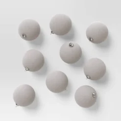 9ct 80mm Christmas Flocked Ball Ornament Set - Wondershop™ 18 9ct 80mm Christmas Flocked Ball Ornament Set - Wondershop™ -Wondershop Shop GUEST b8dbe55b 6ff8 408a b620 0fb3dd87f94b